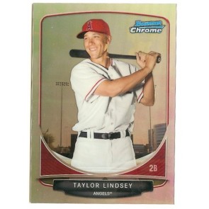 2013 Bowman Chrome Refractor Mini Taylor Lindsey