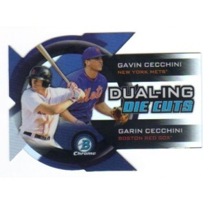 2014 Bowman Chrome Dual-Ing Die Cuts Gavin Cecchini Garin Cecchini