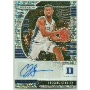 2020-21 Panini Prizm Draft Picks Cassius Stanley Disco Autograph