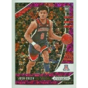 2020-21 Panini Prizm Draft Picks Josh Green Purple Disco Fastbreak Serial #'d 23/49