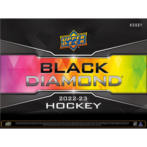 2022-23 Upper Deck Black Diamond Hobby Box Factory Sealed - AVAILABLE IN STORE ONLY - VISIT STORE OR CALL FOR PRICING 