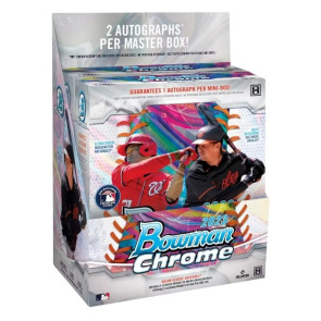 2023 Bowman Chrome Baseball Hobby Box Factory Sealed 2 Autos/Box