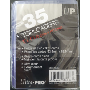 Ultra Pro 3x4 Top Loaders 35 Count Pack (6 Lot)