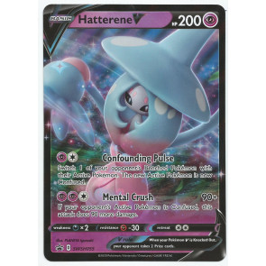 Pokemon Hatterene V Oversize Promo Card SWSH055 w/ Top Load
