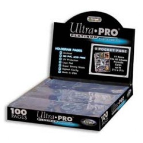 Ultra Pro Pages 9 Pocket - 100 Pack