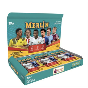 2022-23 Topps Merlin Soccer Factory Sealed Hobby Box 