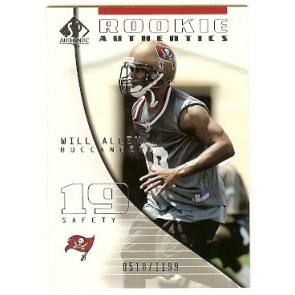 2004 Upper Deck SP Authentic Will Allen Rookie Authentics 0518/1199