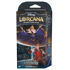 Ravensburger Disney Lorcana Rise of The Floodborn Starter Deck Amber & Sapphire