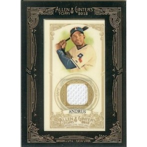 2012 Topps Allen & Ginter Elvis Andrus Game Used Jersey