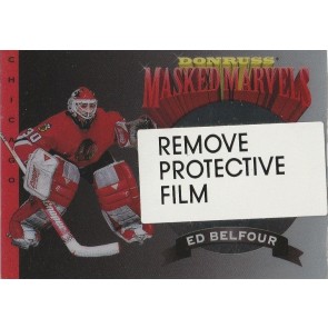 1994-95 Donruss Masked Marvels #1 Ed Belfour Chicago Blackhawks