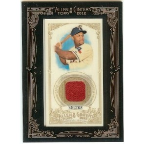2012 Topps Allen & Ginter Adrian Beltre Game Used Jersey