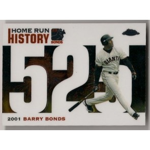 2006 Topps Chrome Barry Bonds Home Run History 525