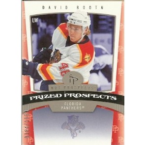 2006-07 Fleer Hot Prospects David Booth Prized Prospects Rookie 0384/1999