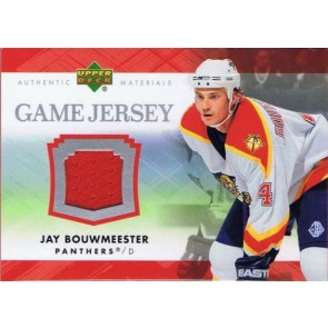 2007-08 Upper Deck Jay Bouwmeester UD Game Jersey