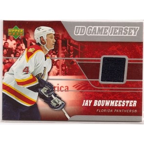 2006-07 Upper Deck Jay Bouwmeester UD Game Jersey