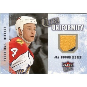 2008-09 Fleer Ultra Jay Bouwmeester Uniformity Authentic Jersey  2 color