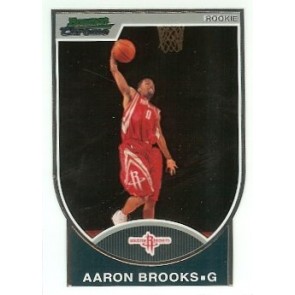 2007-08 Topps Chrome Aaron Brooks Rookie 0572/1499