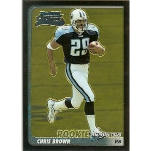 2003 Bowman Chrome Chris Brown Rookie