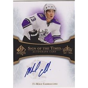 2007-08 Upper Deck SP Authentic Mike Cammalleri Sign of the Times Autograph