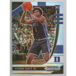 2020-21 Panini Prizm Draft Picks Vernon Carey Jr. Silver Refractor 