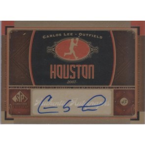 2012 SP Signature Edition Carlos Lee Autograph