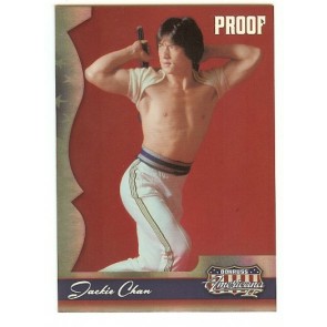 2008 Donruss Americana Jackie Chan Proof Single 104/250