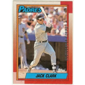 2017 Topps Rediscover Silver Buyback 1990 #90 Jack Clark Padres