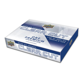 2022-23 Upper Deck Clear Cut Hockey Hobby Box - AVAILABLE IN STORE ONLY - VISIT STORE OR CALL FOR PRICING - SOLD OUT