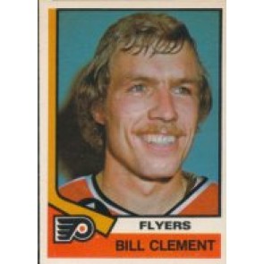 1974-75 O-Pee-Chee Bill Clement Rookie Card