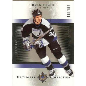 2005-06 UD Ultimate Ryan Craig Rookie /599