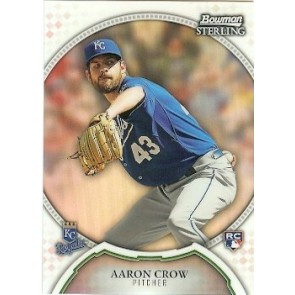 2011 Bowman Sterling Aaron Crow 173/199 RC