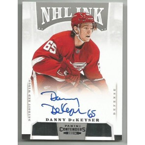 2013-14 Panini Contenders Danny DeKeyser NHL Ink