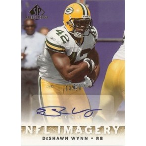 2007 Upper Deck SP Chirography DeShawn Wynn NFL Imagery Autograph 13/99