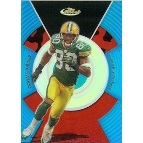 2005 Topps Finest Donald Driver Blue Refractor 187/299