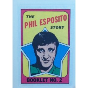 1971-72 O-Pee-Chee Phil Esposito Booklet