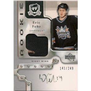 2006-07 Upper Deck The Cup Eric Fehr Rookie Auto Patch 2 color 141/249