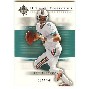 2004 Upper Deck Ultimate Jay Fiedler 204/750