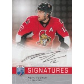 2008-09 Upper Deck Be A Player Mike Fisher Signatures