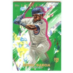 2020 Topps Inception Robel Garcia Green Rookie Parallel