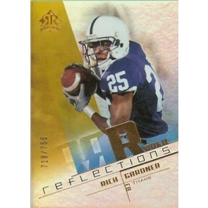 2004 Upper Deck Reflections Rich Gardner Rookie /750