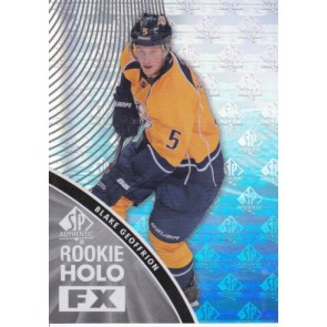 2011-12 SP Authentic Blake Geoffrion Rookie Holo FX