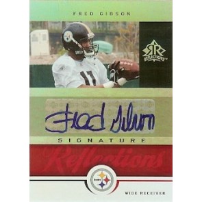 2005 Upper Deck Reflections Fred Gibson Signatures