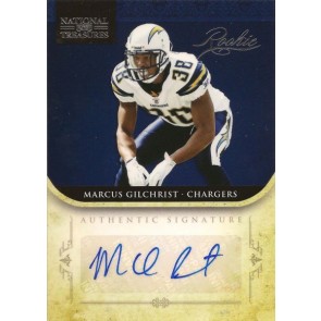 2012 Panini Playoff National Treasures Marcus Gilchrist Authentic Signatures Rookie 96/99