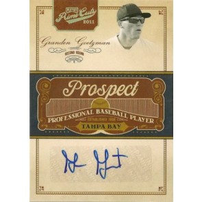 2011 Playoff Prime Cuts Granden Goetzman Prospect Autograph 74/99