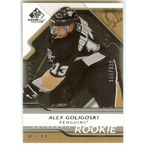 2008-09 Upper Deck SP Game Used Alex Goligoski Rookie 952/999