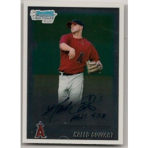 2010 Bowman Chrome Kaleb Cowart Autograph Rookie