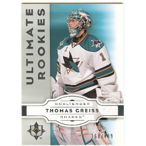 2007-08 Upper Deck Ultimate Thomas Greiss Ultimate Rookies /499