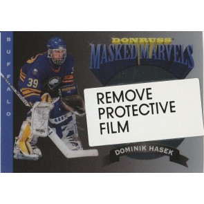 1994-95 Donruss Masked Marvels DOMINIK HASEK Rare Acetate Card #3