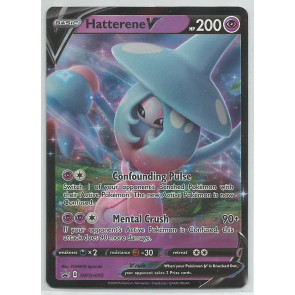 Pokemon Hatterene V Promo Card SWSH055 w/ Top Load