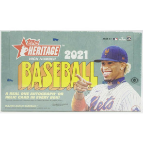 2021 Topps Heritage High Number Baseball Hobby Box Factory Sealed - Look for Trout and Ohtani Autographs!!